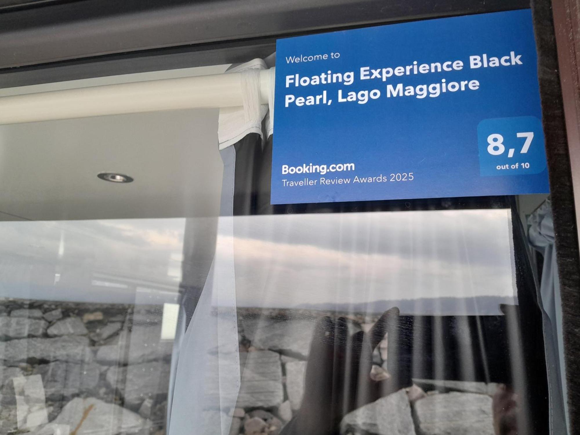 Floating Experience Black Pearl, Lago Maggiore Dormelletto Exteriér fotografie